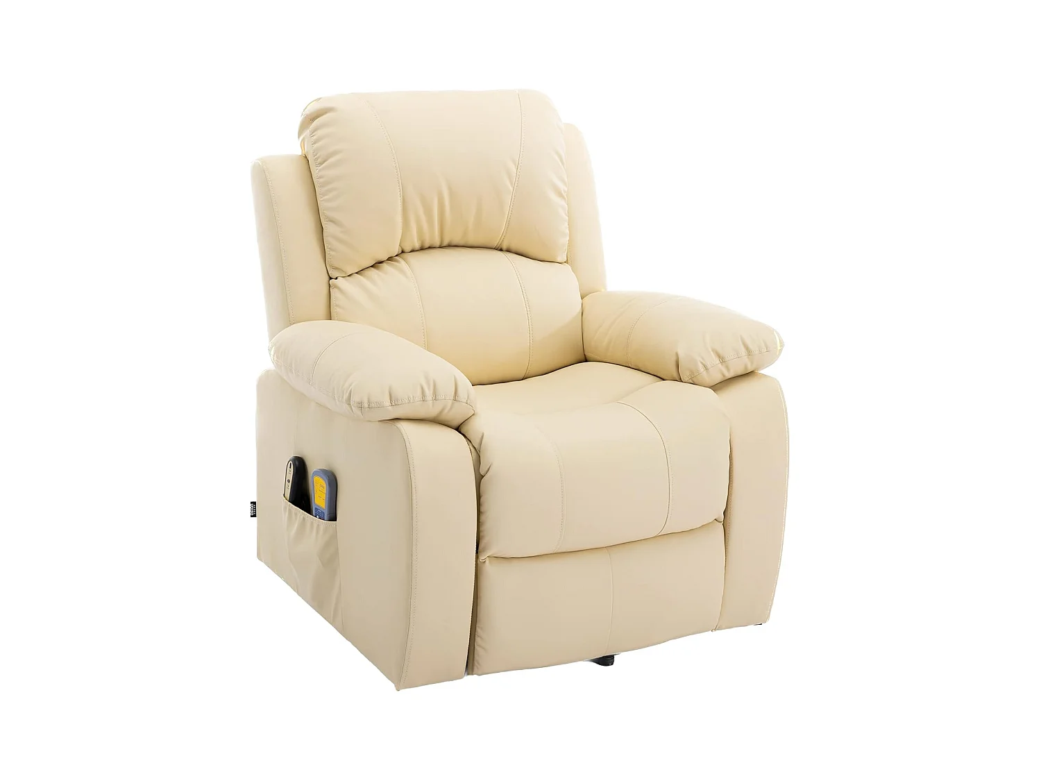 Sillón Relax Función Auto-Ayuda, Reclinación Eléctrica, Masaje Y Termoterapia, Crema