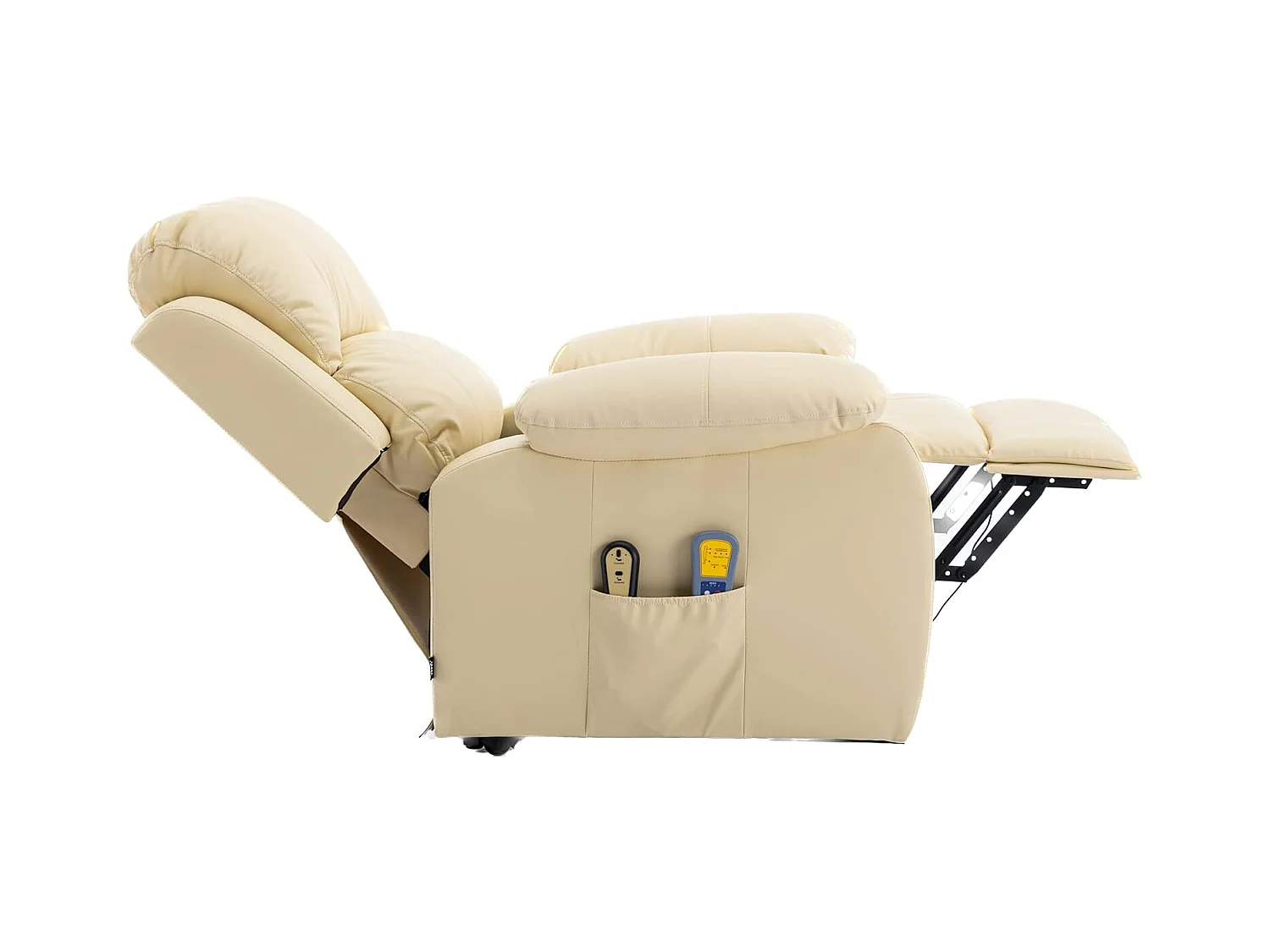 Sillón Relax Función Auto-Ayuda, Reclinación Eléctrica, Masaje Y Termoterapia, Crema
