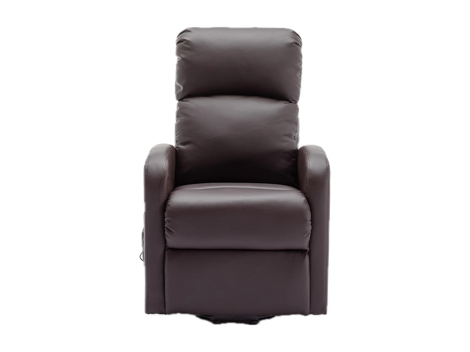 Sillón Relax Función Auto-Ayuda y Reclinación Eléctrica. PU, Modelo Premium, Chocolate