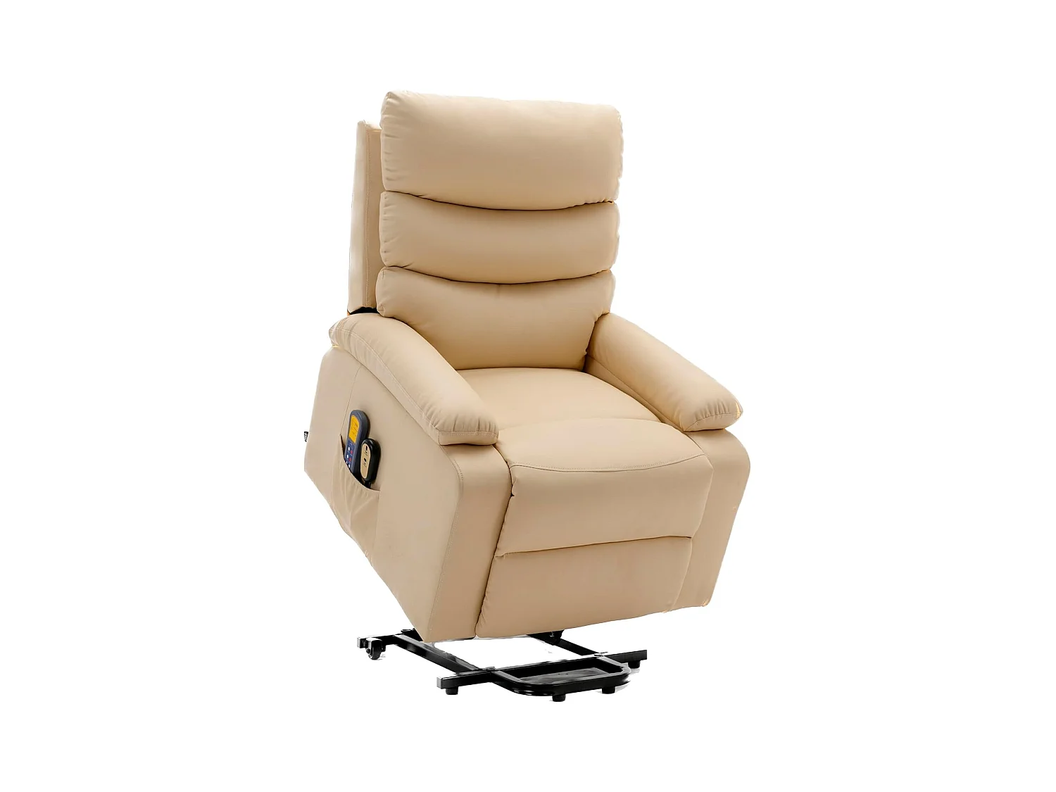 Sillón Relax Función Auto-Ayuda, Reclinación Eléctrica, Masaje Y Termoterapia, Crema