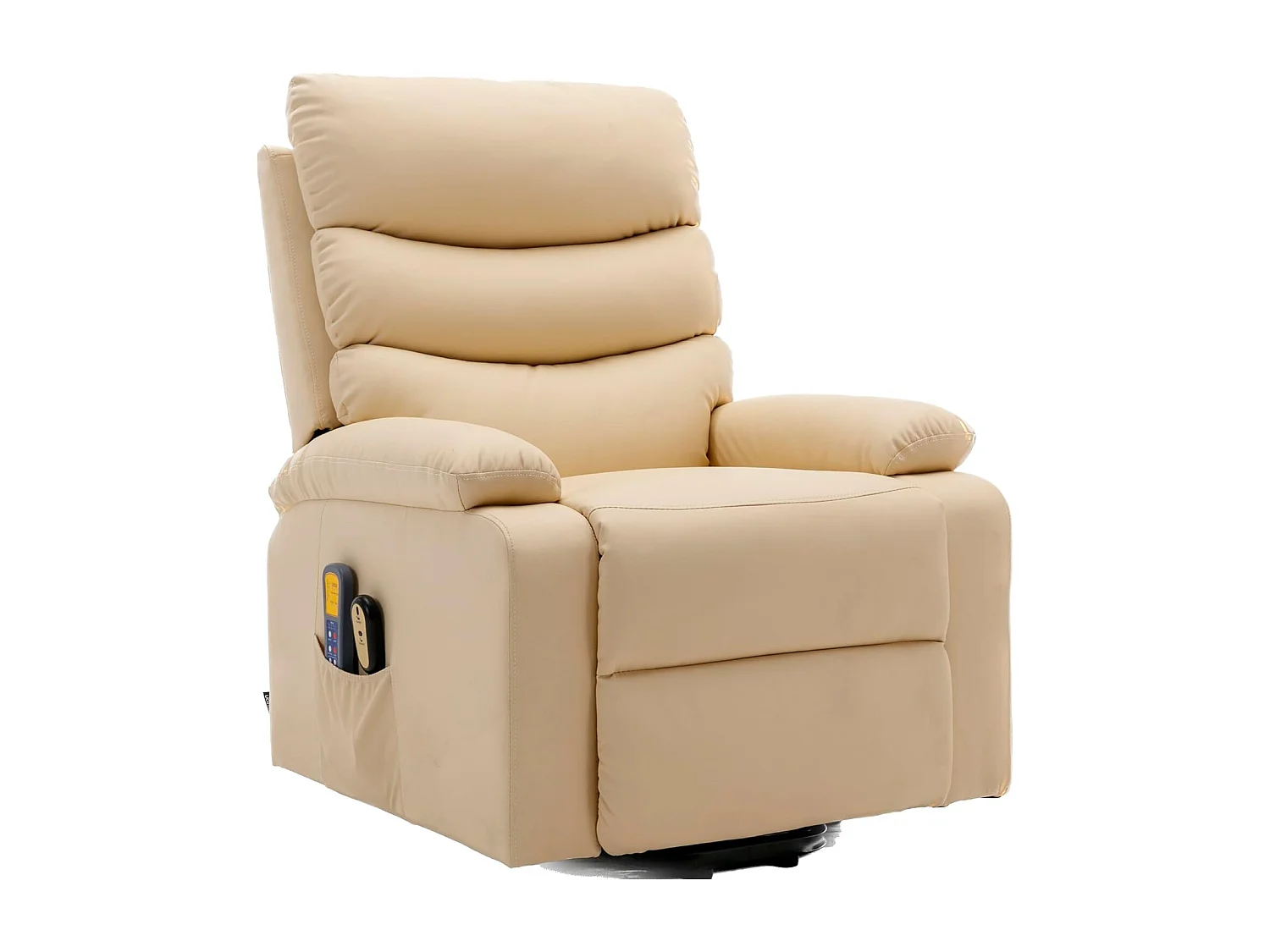 Sillón Relax Función Auto-Ayuda, Reclinación Eléctrica, Masaje Y Termoterapia, Crema