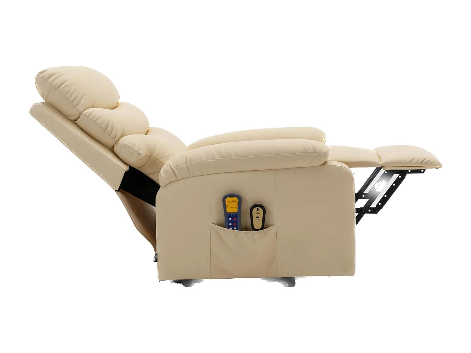 Sillón Relax Función Auto-Ayuda, Reclinación Eléctrica, Masaje Y Termoterapia, Crema