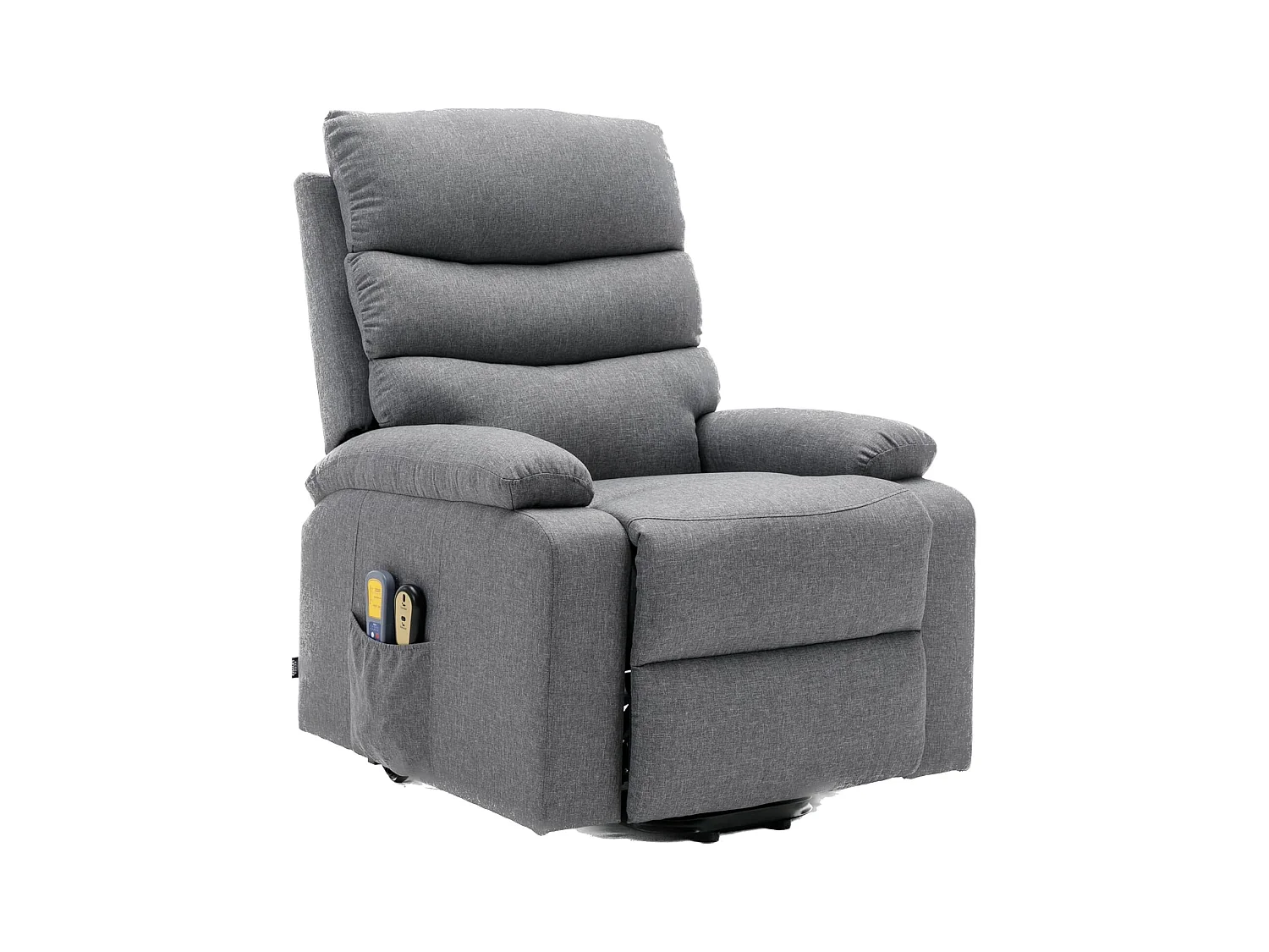 Sillón Relax Función Auto-Ayuda, Reclinación Eléctrica, Masaje Y Termoterapia, Gris