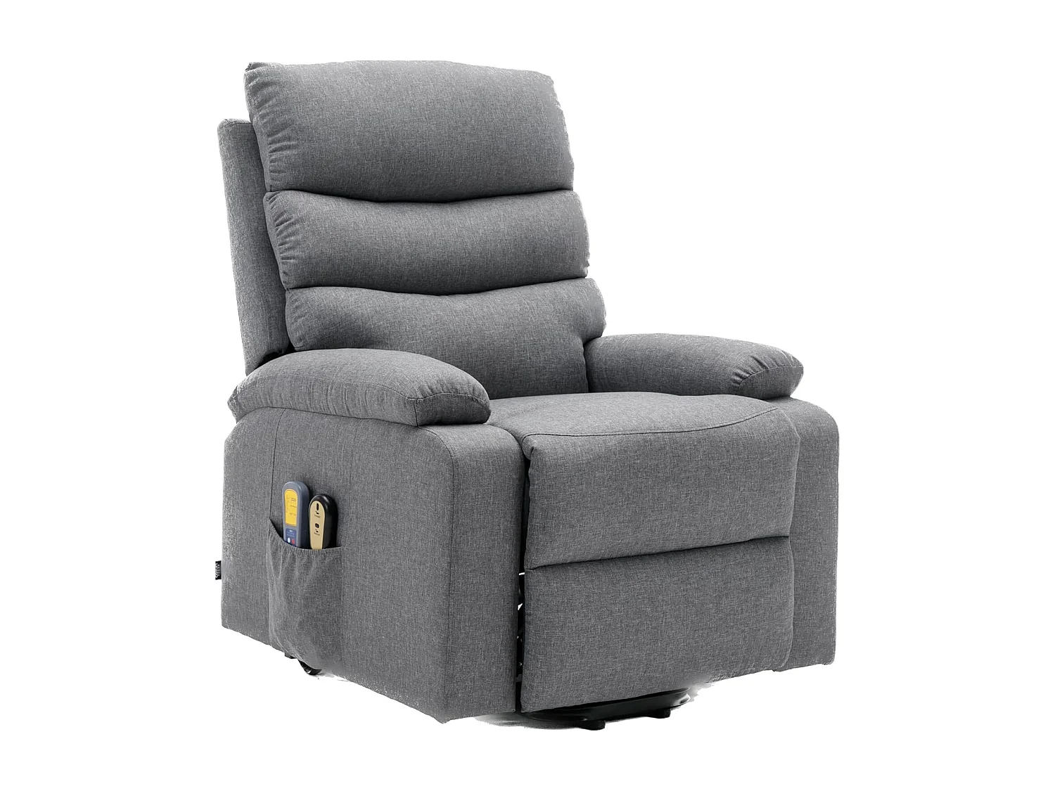 Sillón Relax Función Auto-Ayuda, Reclinación Eléctrica, Masaje Y Termoterapia, Gris