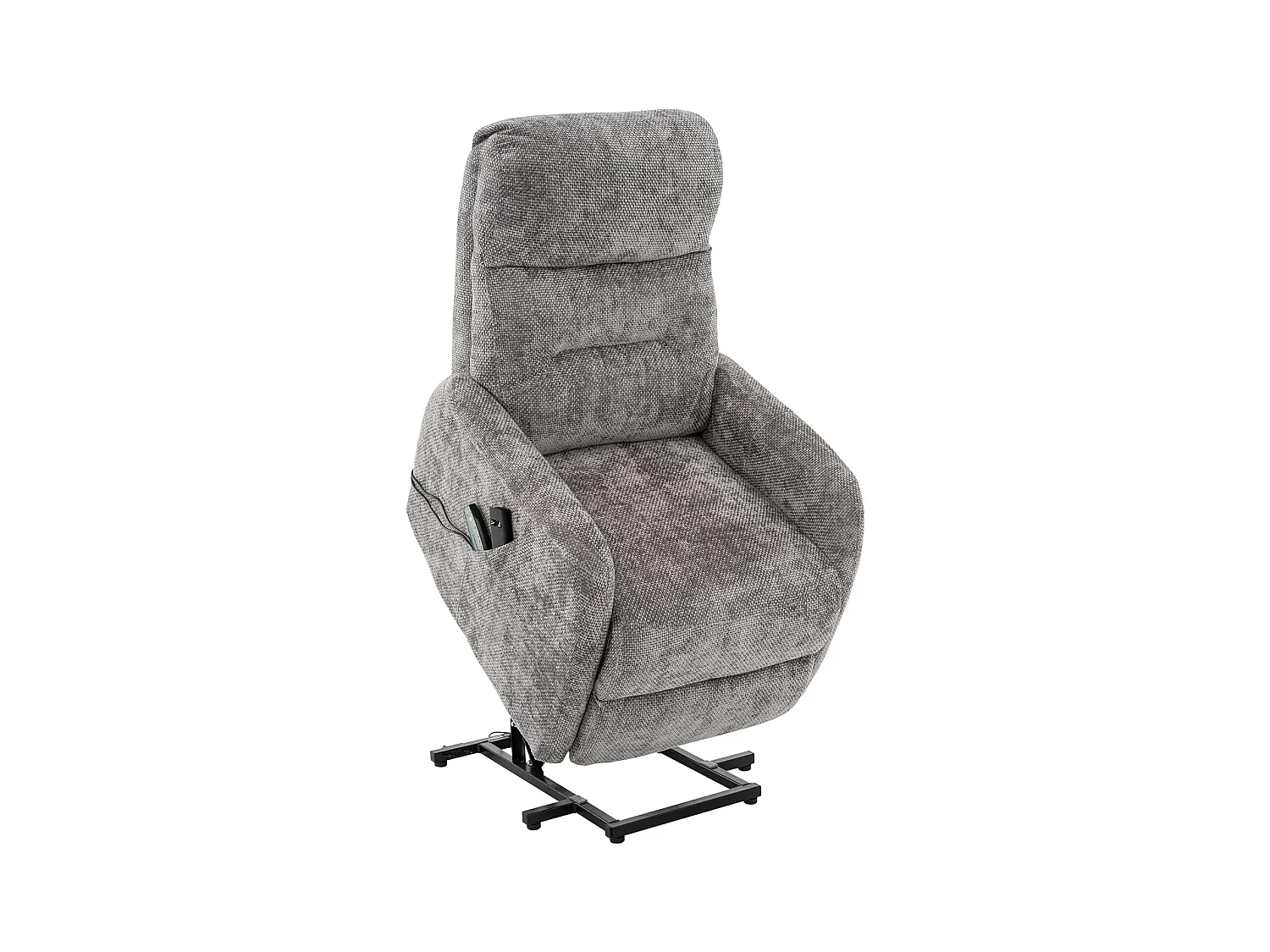 Sillón Relax Función Auto-Ayuda, Reclinación Eléctrica, Masaje Y Termoterapia, Gris