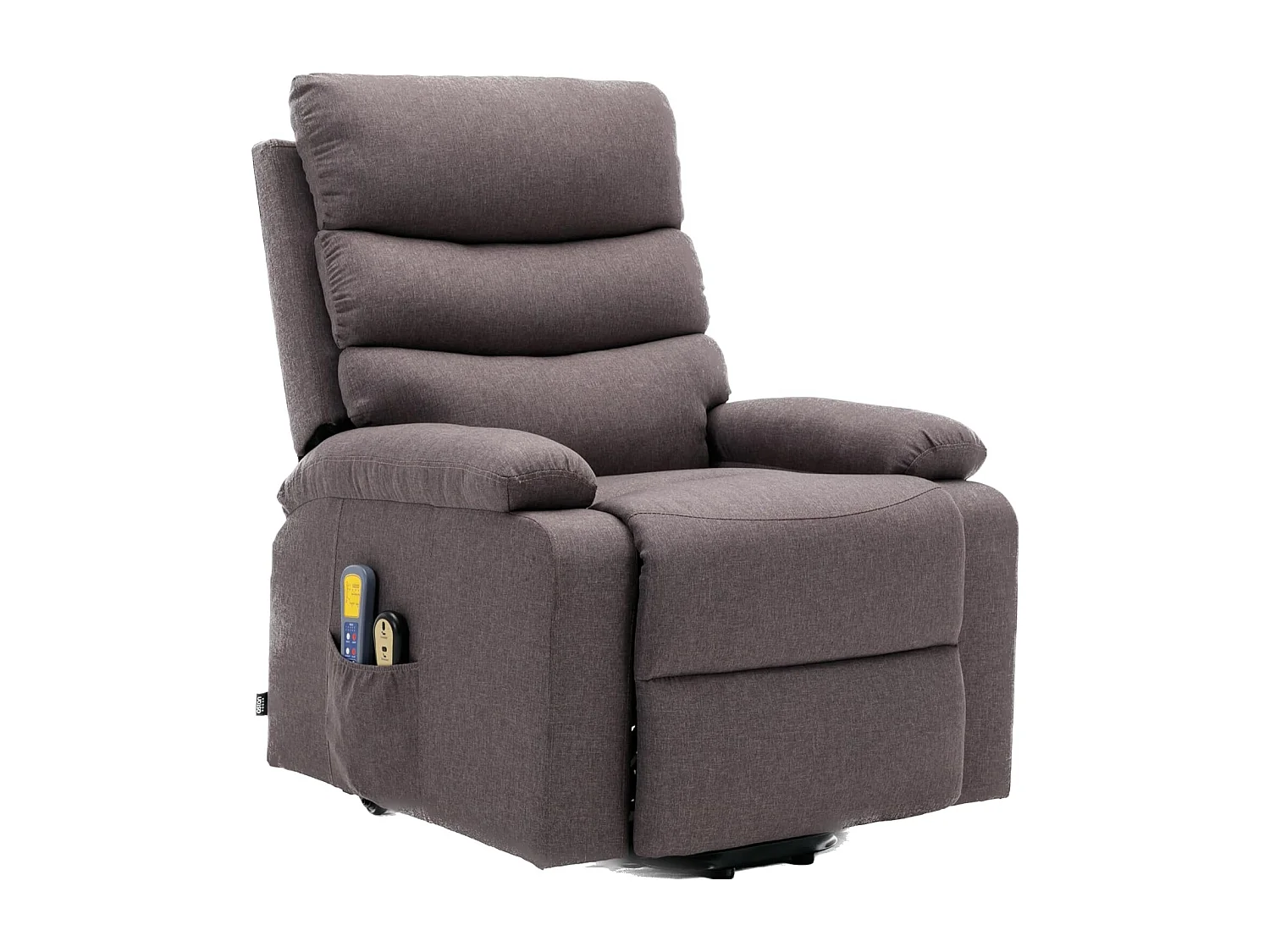 Sillón Relax Función Auto-Ayuda, Reclinación Eléctrica, Masaje Y Termoterapia, Marrón