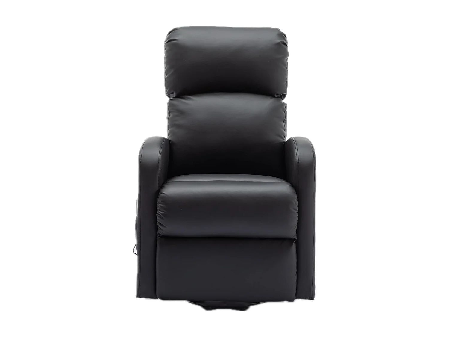 Sillón Relax Función Auto-Ayuda y Reclinación Eléctrica. PU, Modelo Premium, Negro