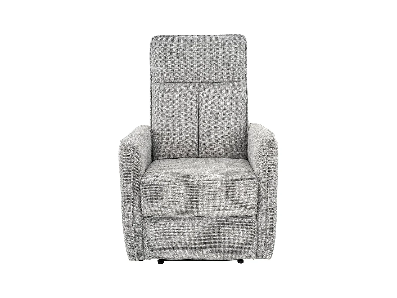 Sillón Relax con Reclinación Manual, Tejido Waterproof, Modelo Light Gris