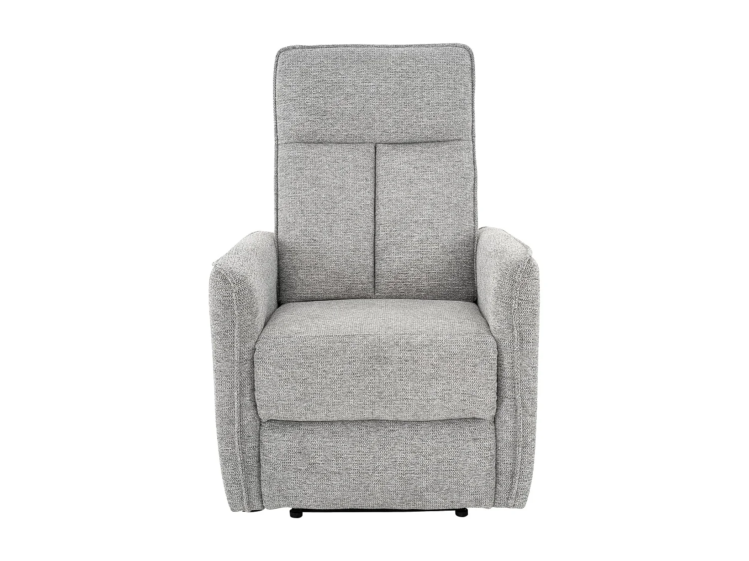 Sillón Relax con Reclinación Manual, Tejido Waterproof, Modelo Light Gris