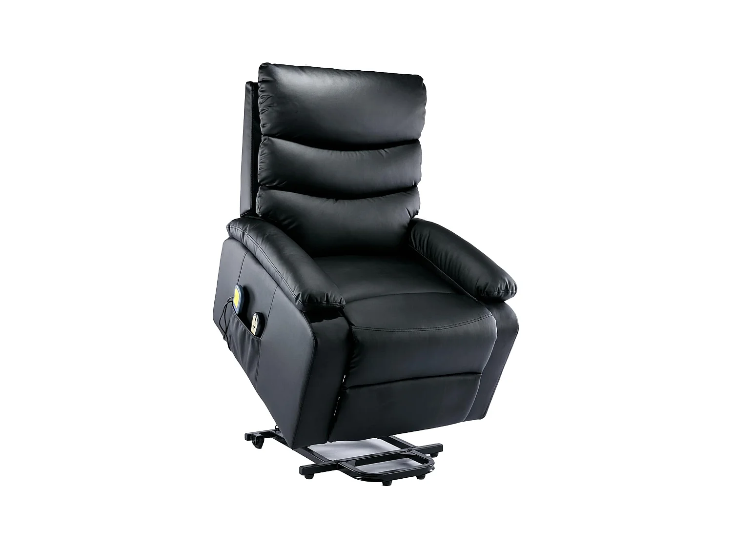 Sillón Relax Función Auto-Ayuda, Reclinación Eléctrica, Masaje Y Termoterapia, Negro