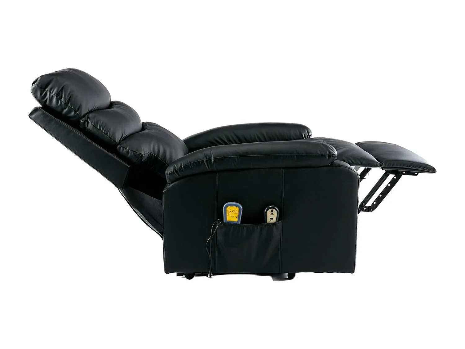 Sillón Relax Función Auto-Ayuda, Reclinación Eléctrica, Masaje Y Termoterapia, Negro