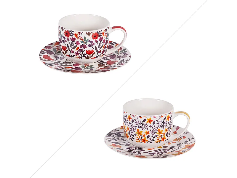 Coffret déjeuner Blossia 47 cl (lot de 2)