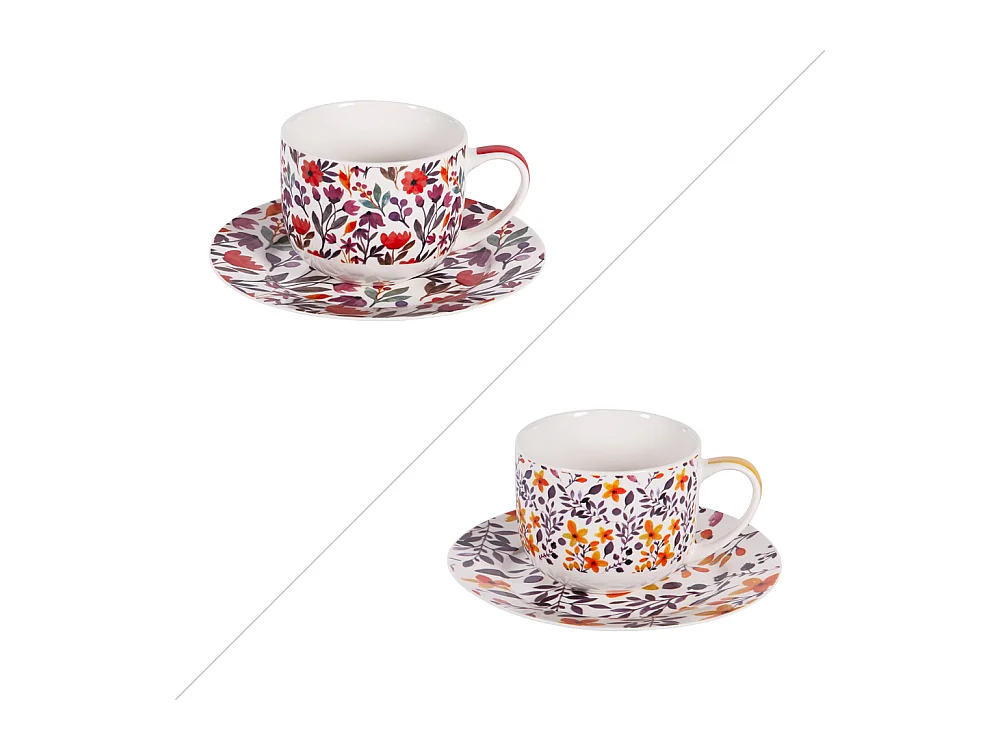 Coffret déjeuner Blossia 47 cl (lot de 2)