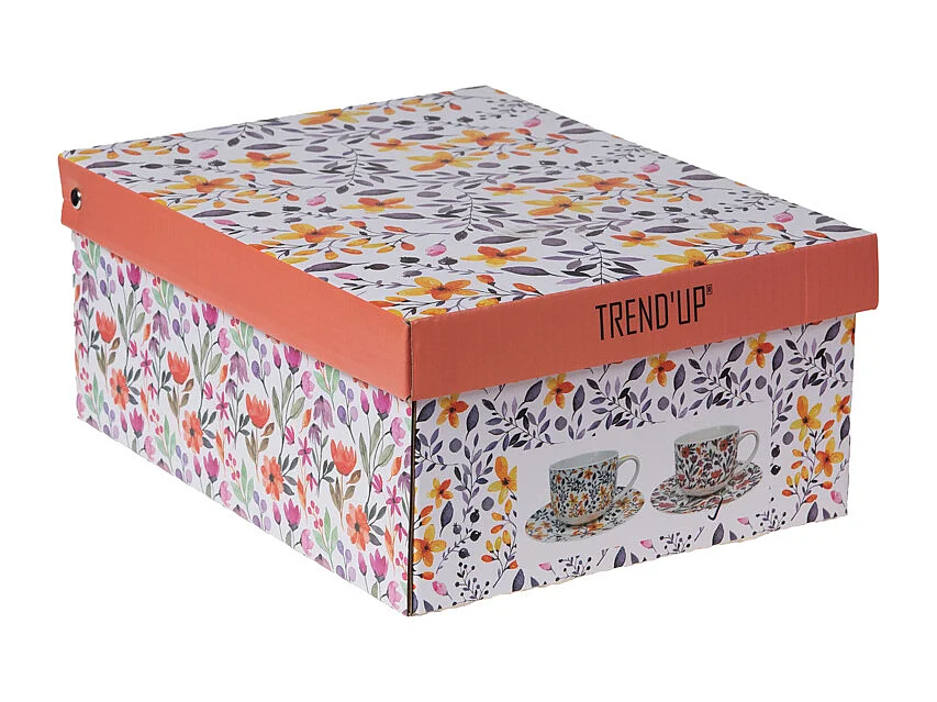 Coffret déjeuner Blossia 47 cl (lot de 2)