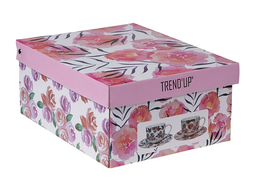 Coffret déjeuner Rosalia 47 cl (lot de 2)