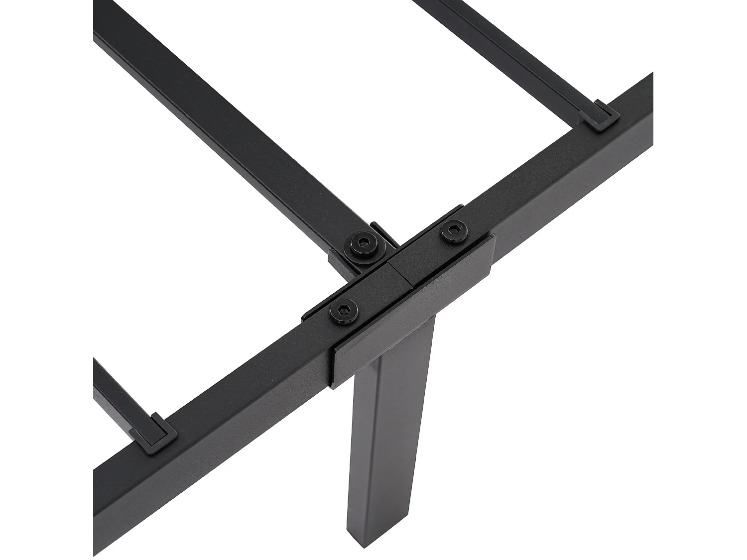 Cama individual infantil 90x200cm con estructura de metal y 1 cajón - Cabecero con almacenaje USB y LED - Lino gris (sin colchón)