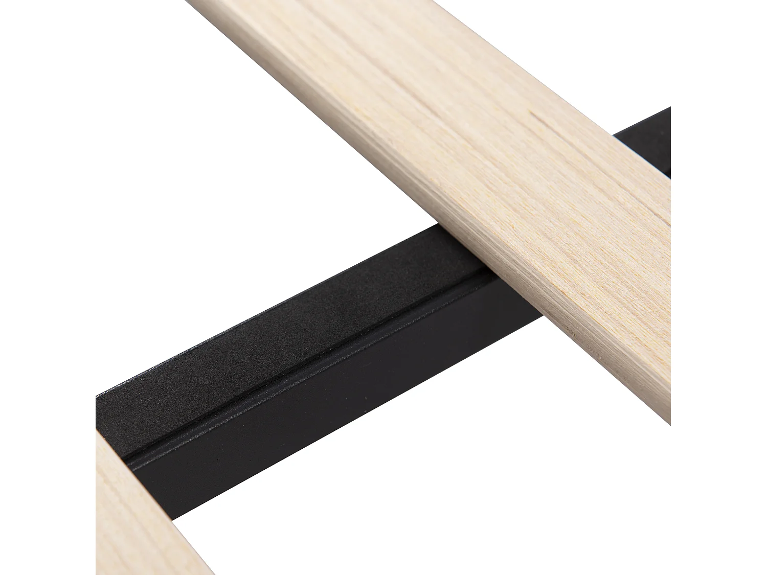 Lit enfant 90x200 cm avec sommier - tête de lit capitonnée avec USB - cadre de lit en bois - lin gris (sans matelas)