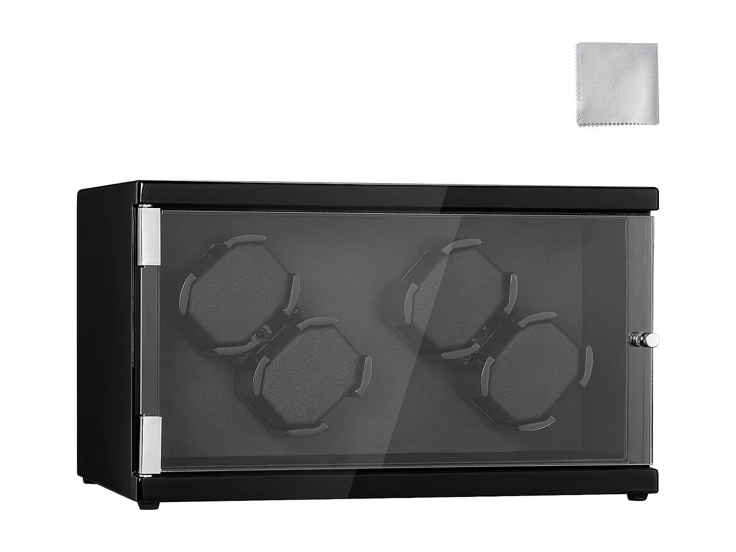 Remontoir Montre Automatique SucceBuy, pour 4 Montres Automatiques avec 2 Moteurs Japonais Silencieux