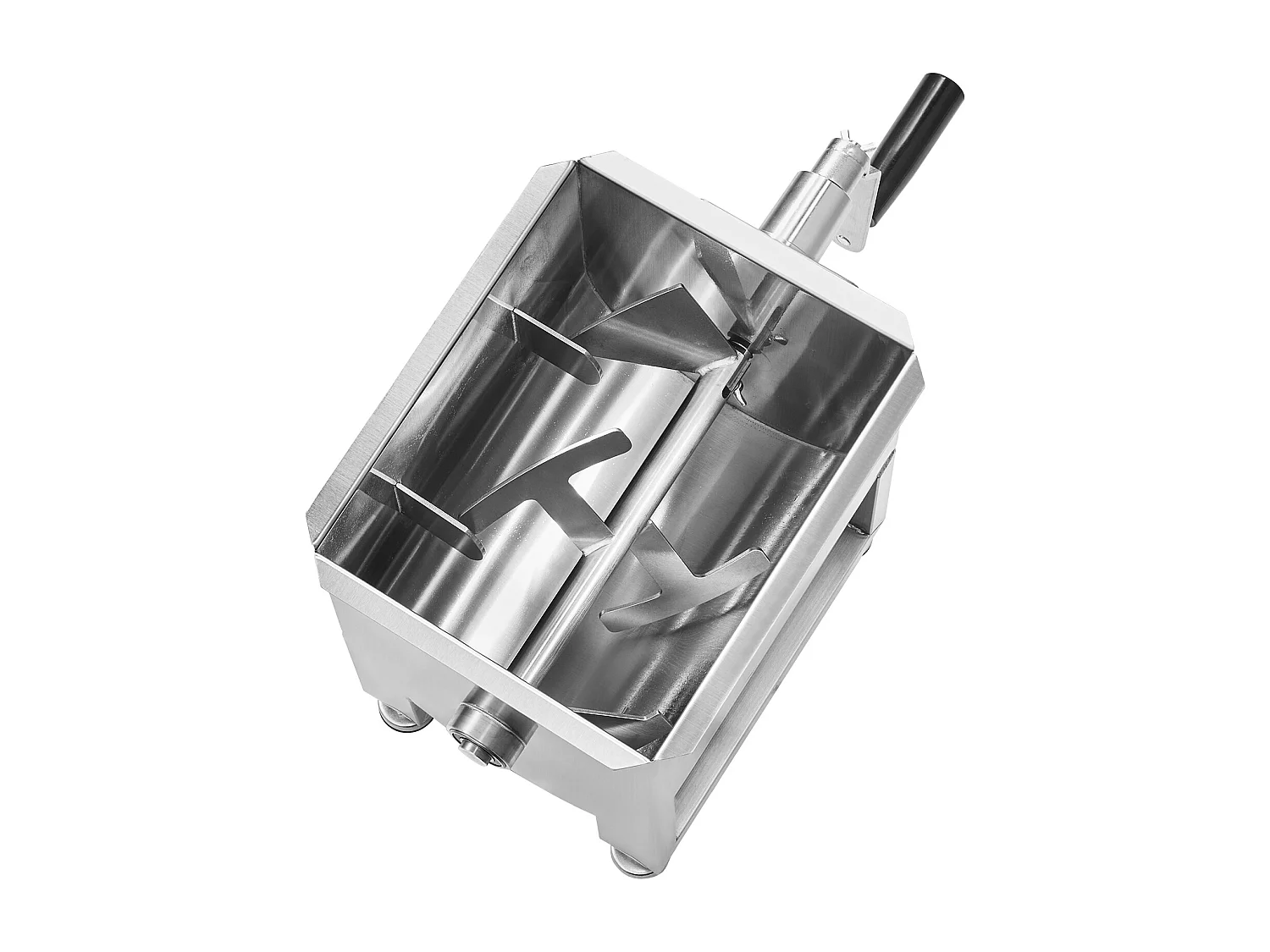 Mezcladora de Carne SucceBuy, Manual con Depósito Fijo de 15 L con Reductor de Velocidad