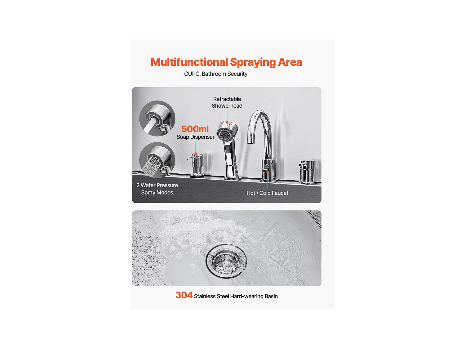 Baignoire de Chien SucceBuy, Animaux Compagnie Acier Inox 155 cm, Rampe Porte Droite