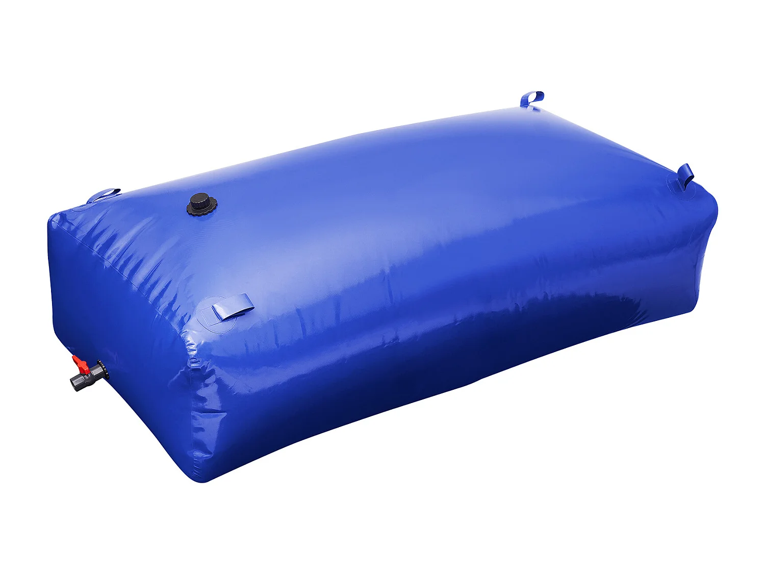 Réservoir d'Eau Portable SucceBuy de 1000L, Pliable en PVC 1000D, Réservoir d'Eau pour Camping-Car, Grande Capacité, Portable, Prévention des Incendies, Camping