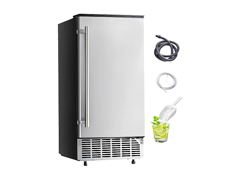 Machine à Glaçons Sous le Comptoir SucceBuy, 36 kg/Jour avec Porte Réversible Intégrée