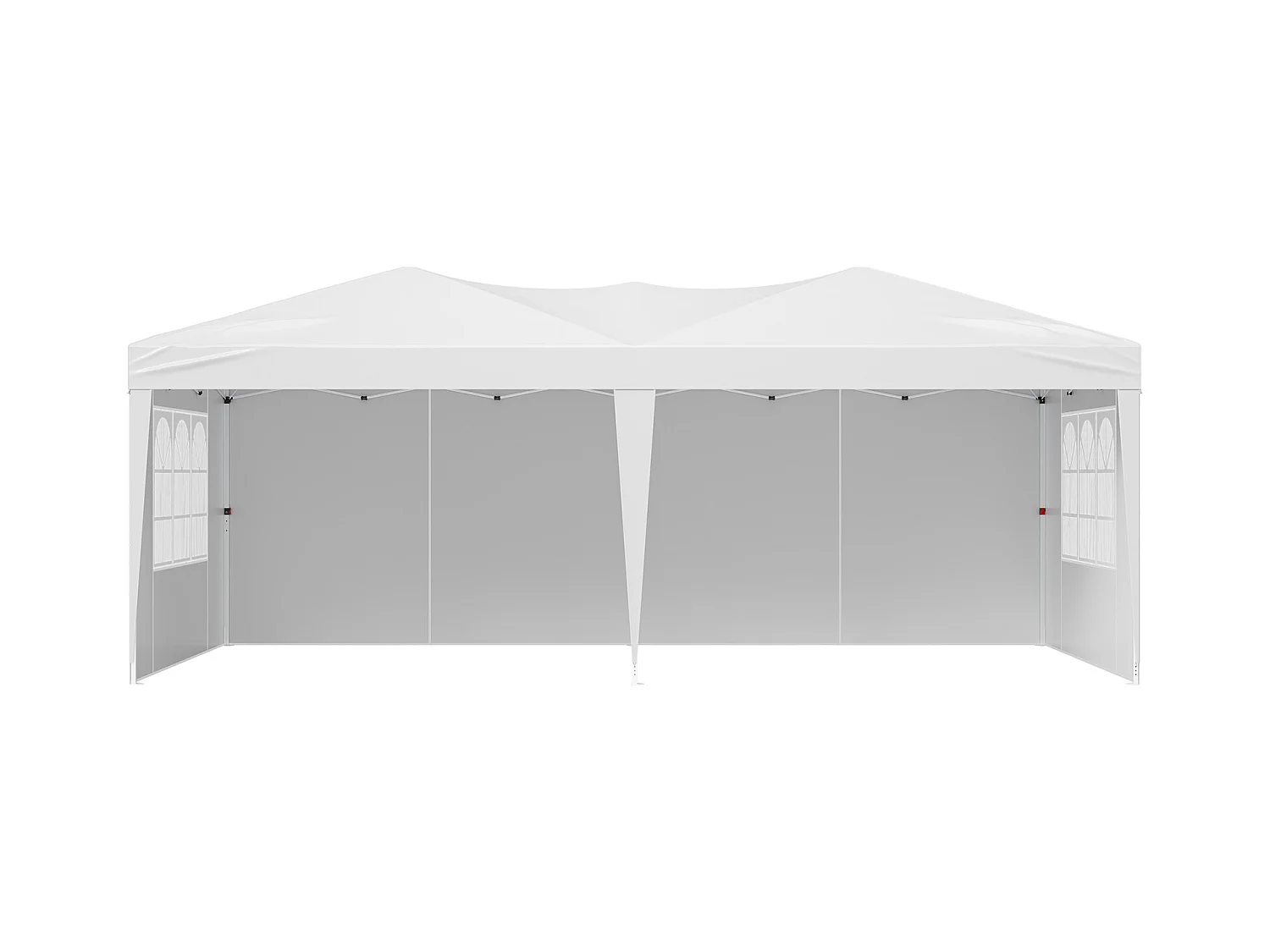 Tonnelle Pop-up SucceBuy Gazebo Auvent Abri Solaire, 5,9 x 2,96 m, avec Parois Latérale