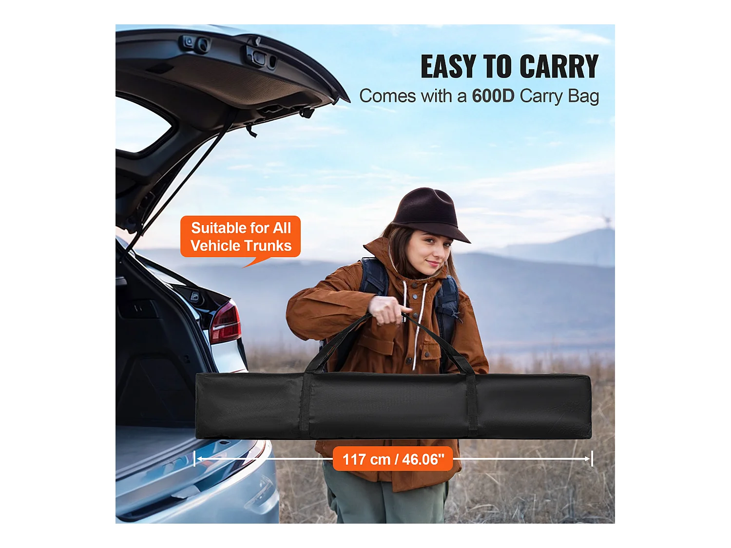 Tonnelle Pop-up SucceBuy Gazebo Auvent Abri Solaire, 2,95 x 2,95m, avec Parois Latérale