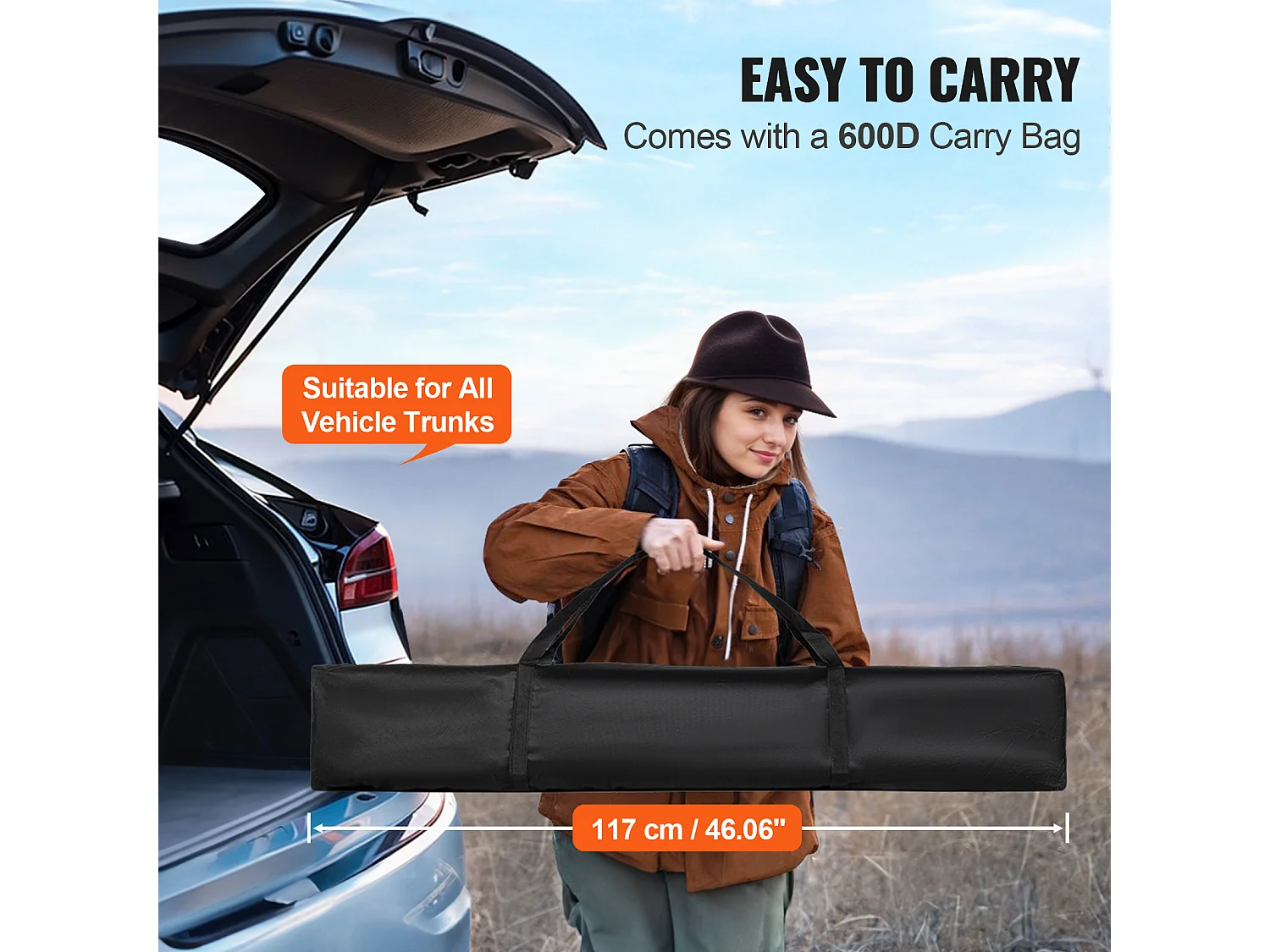 Tonnelle Pop-up SucceBuy Gazebo Auvent Abri Solaire, 2,95 x 2,95m, avec Parois Latérale