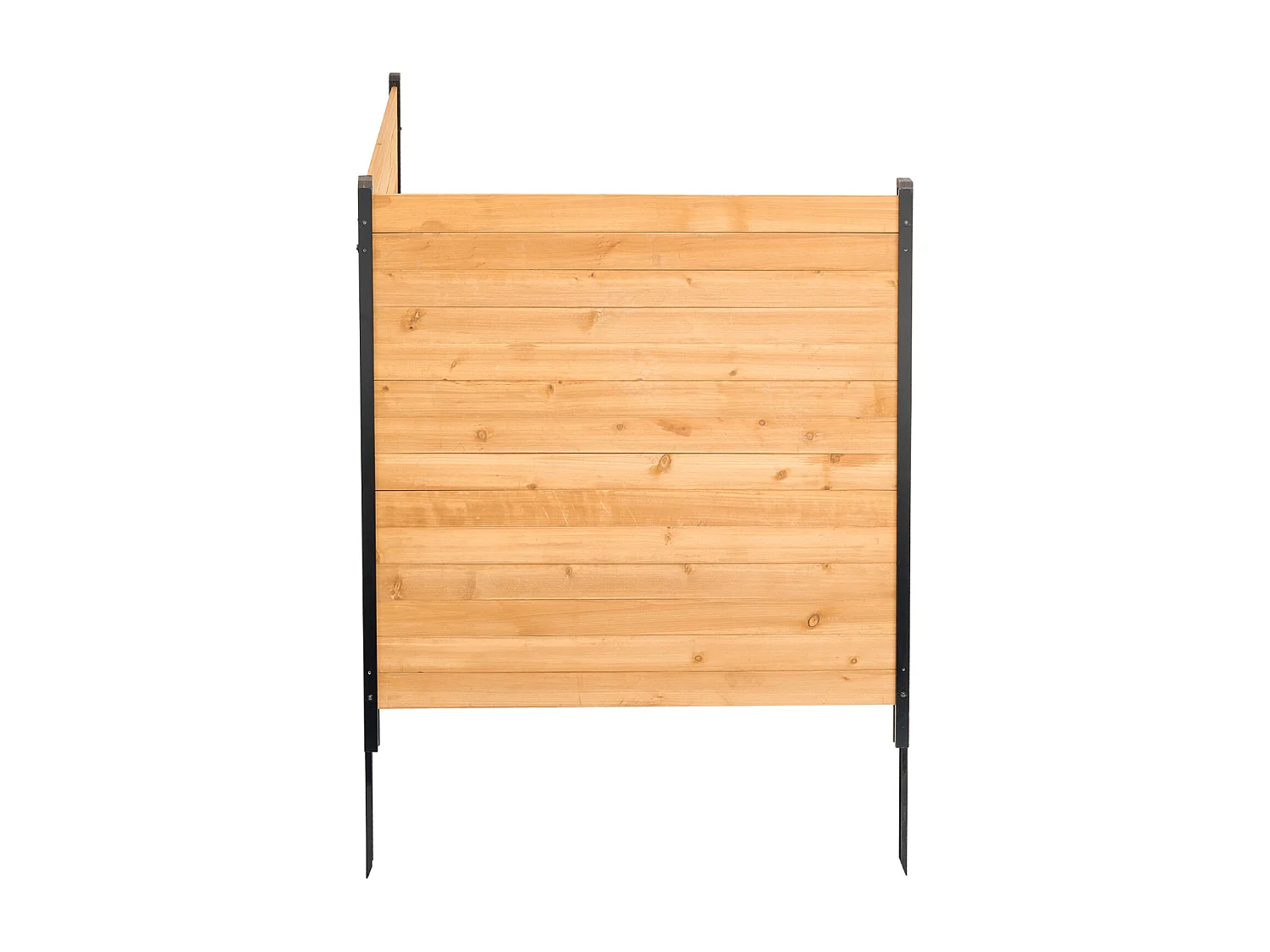 Clôture de Confidentialité Bois SucceBuy, 2 Panneaux, 110 x 98,2 cm pour Climatiseur