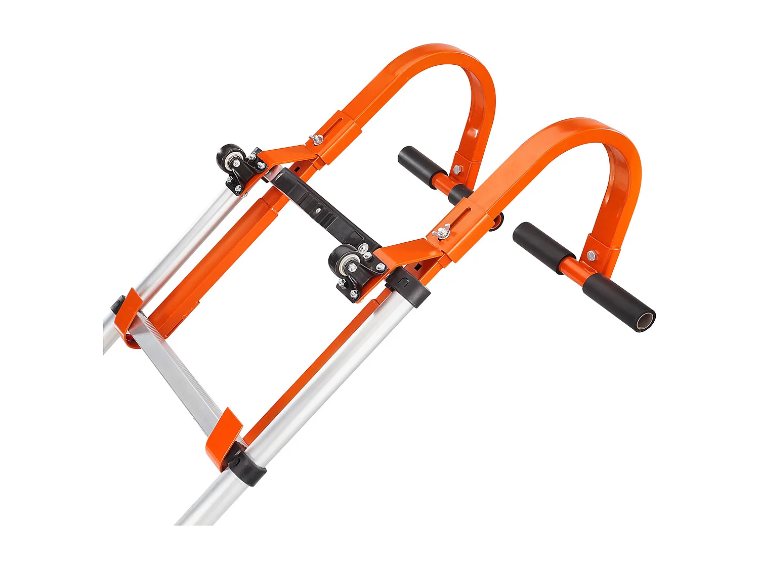 Crochets pour Échelle, SucceBuy Lot de 2 Stabilisateurs pour Échelle de Toit avec Roue en Acier