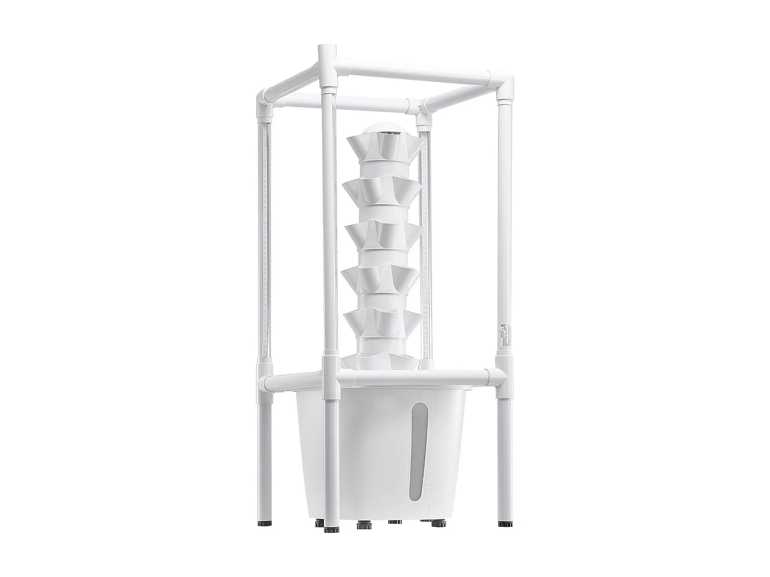 Sistema de Cultivo Hidropónico SucceBuy com Lâmpada de Crescimento, 30 Locais e 6 Níveis, Kit de Germinação para Ervas, Frutas e Legumes