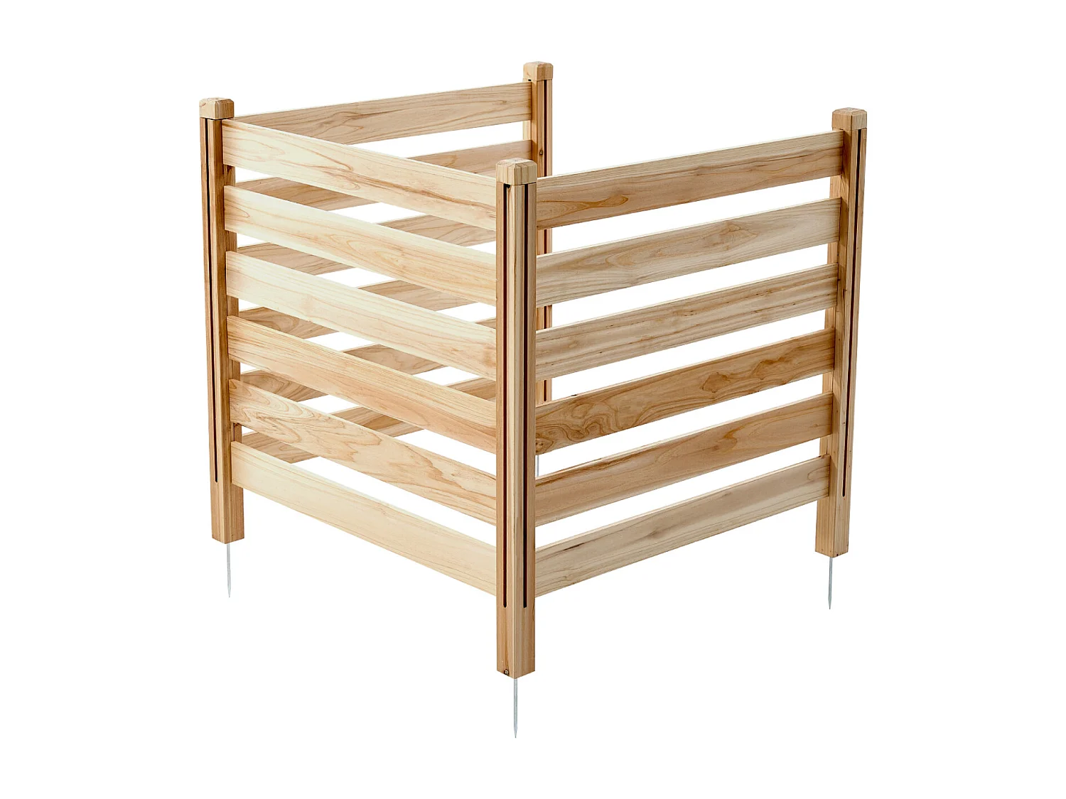 Clôture de Confidentialité Bois SucceBuy, 3 Panneaux, 91,4 x 91,4 cm pour Climatiseur