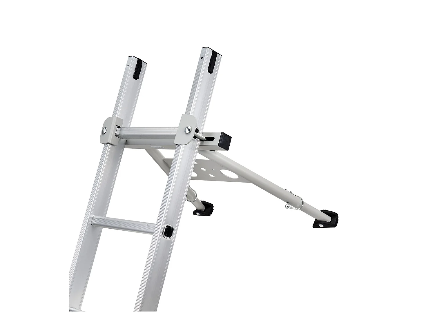 Stabilisateur d'Échelle SucceBuy Entretoise avec Pieds Réglables et Extension Accessoire Robuste pour Toit ou Échelle Droite