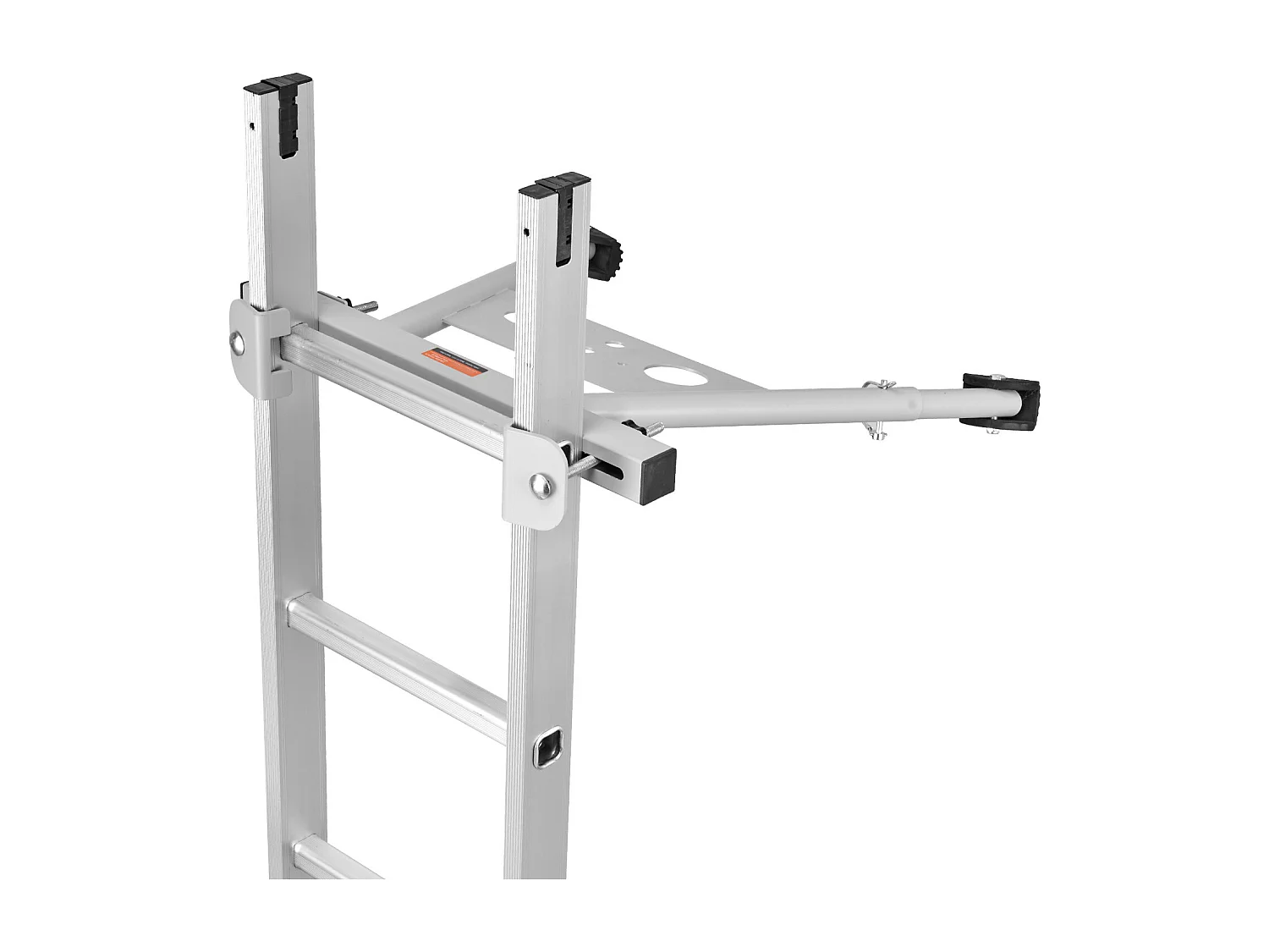 Leiterstabilisator SucceBuy Abstandshalter mit Verstellbaren Füßen und Verlängerung Robustes Zubehör für Dach oder Gerade Leitern