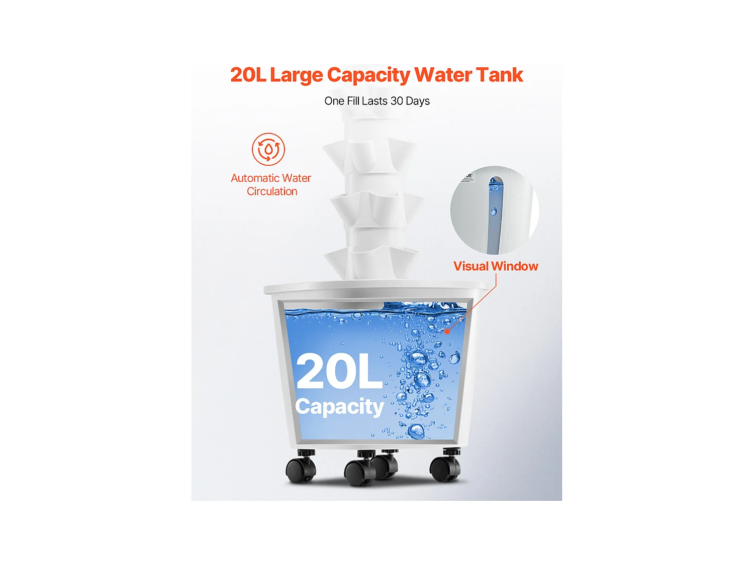 Système de Culture Hydroponique SucceBuy avec 50 Emplacements de Plantation, Tour Verticale à 10 Niveaux sur Roulettes, Idéale pour Cultiver des Herbes