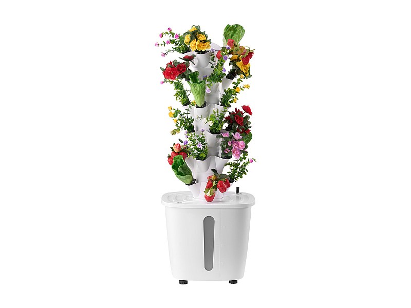 Sistema de Cultivo Hidropónico SucceBuy com 30 Torres Verticais e 6 ...
