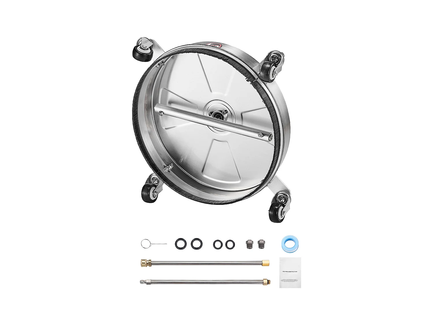 Nettoyeur Surface pour Nettoyeur Haute Pression SucceBuy, 39,5 cm, 2 Tiges Extension