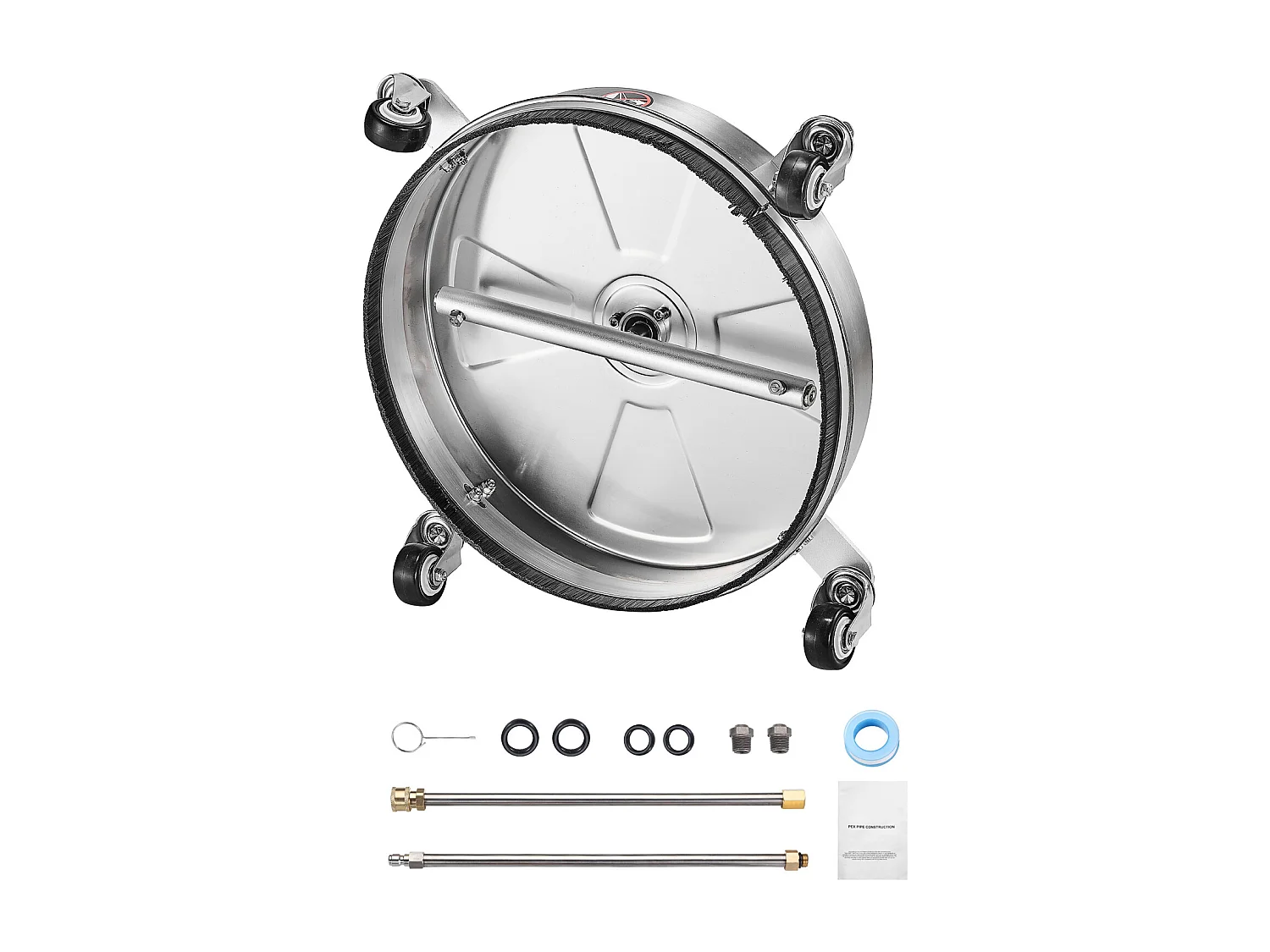 Nettoyeur Surface pour Nettoyeur Haute Pression SucceBuy, 39,5 cm, 2 Tiges Extension