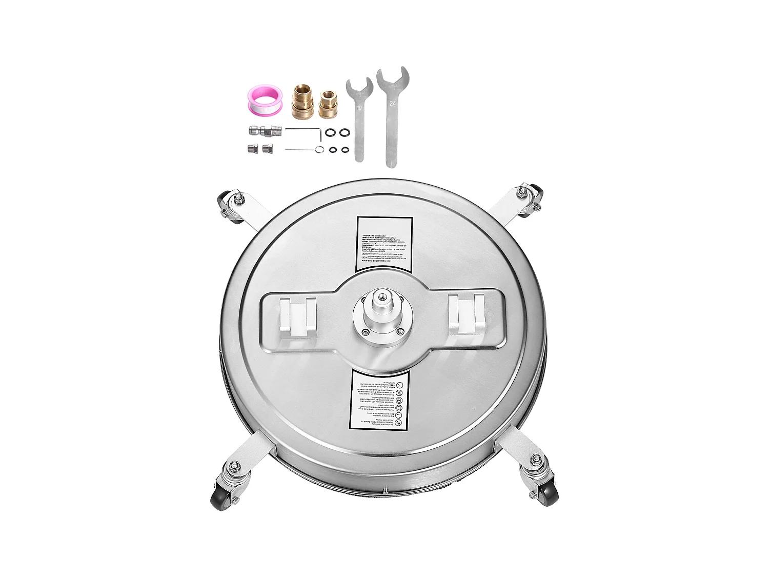 Nettoyeur Surface pour Nettoyeur Haute Pression SucceBuy, 55,8 cm, Poignées Roues