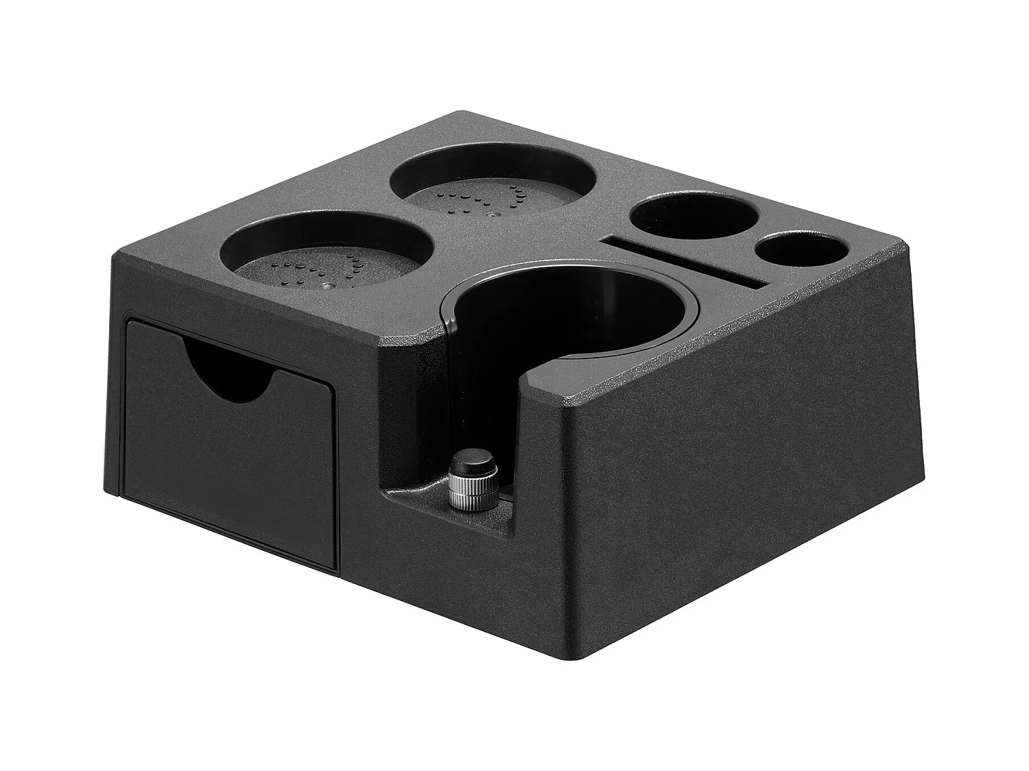 Station de Bourrage SucceBuy d'Espresso ABS, Compatible 5.1-5.8 cm, Fente Détachable pour Baristas