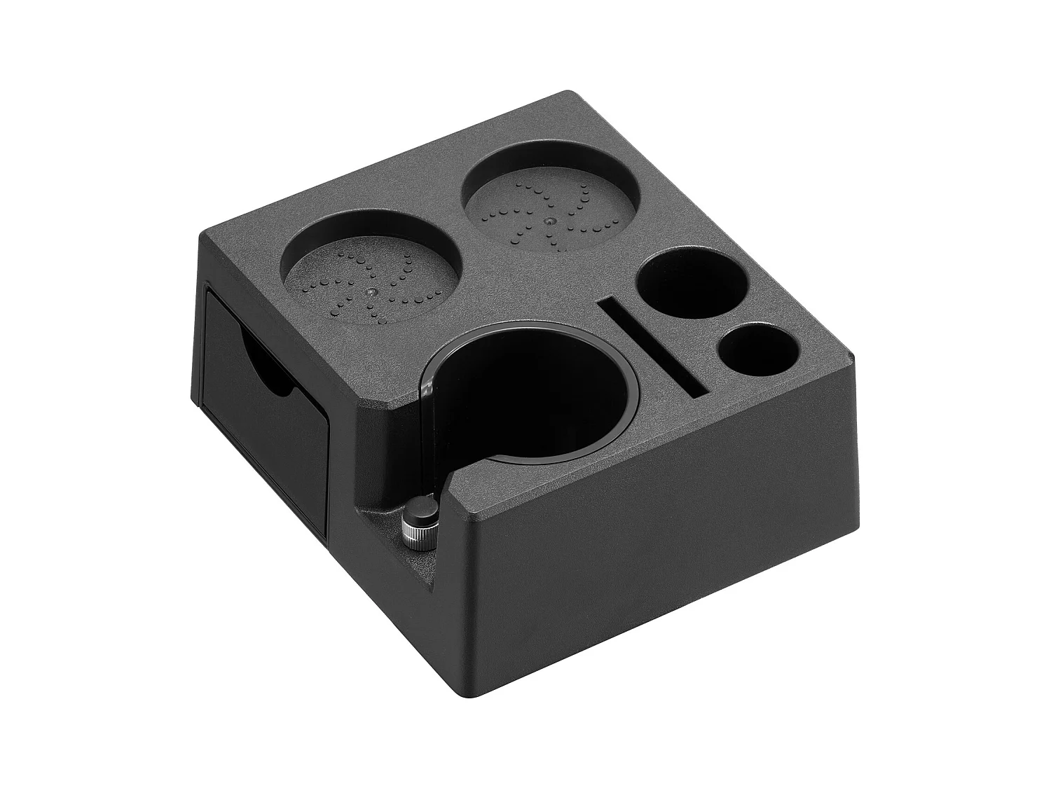 Station de Bourrage SucceBuy d'Espresso ABS, Compatible 5.1-5.8 cm, Fente Détachable pour Baristas