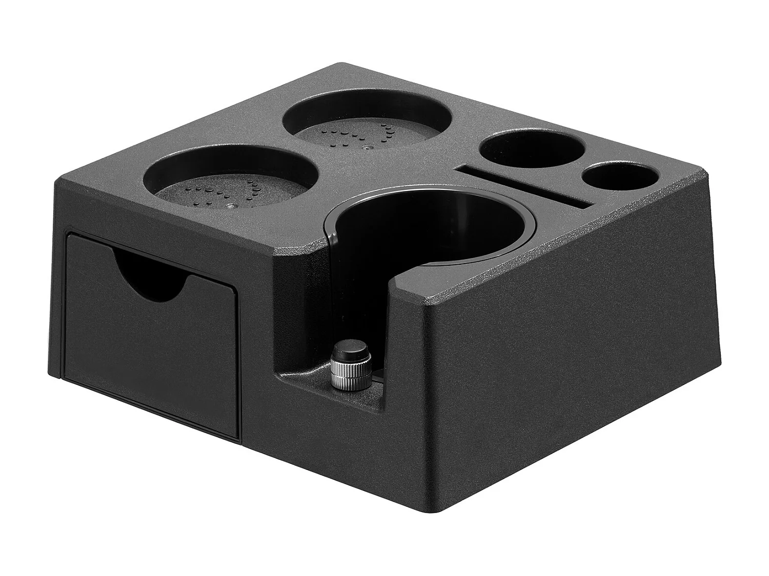 Station de Bourrage SucceBuy d'Espresso ABS, Compatible 5.1-5.8 cm, Fente Détachable pour Baristas