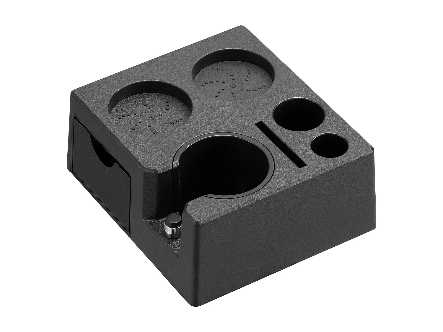 Station de Bourrage SucceBuy d'Espresso ABS, Compatible 5.1-5.8 cm, Fente Détachable pour Baristas