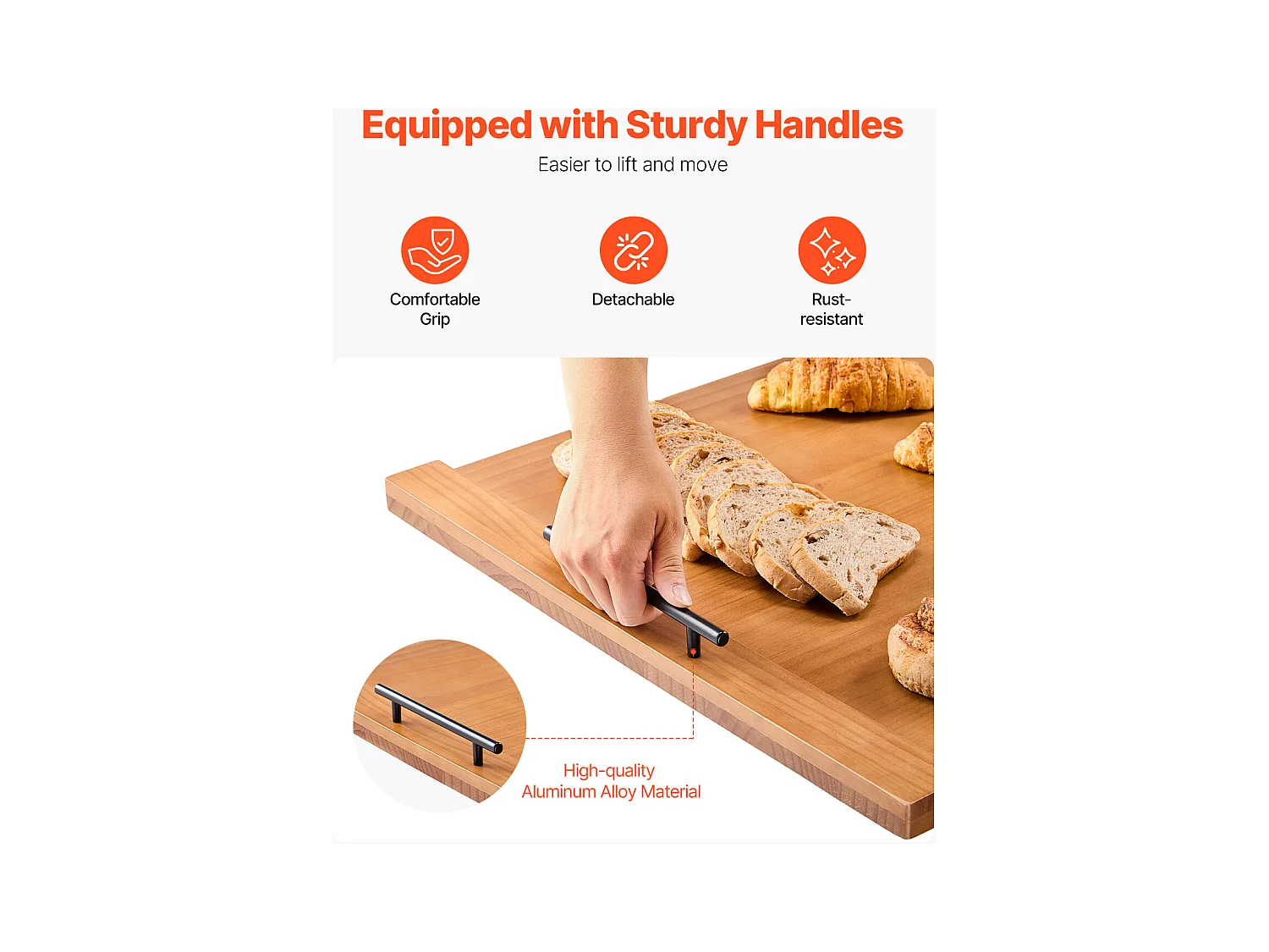 Planche à Découper, Housse Protection pour Cuisinière à Gaz SucceBuy, Planche Bois de Pin, 76,2 x 56 cm