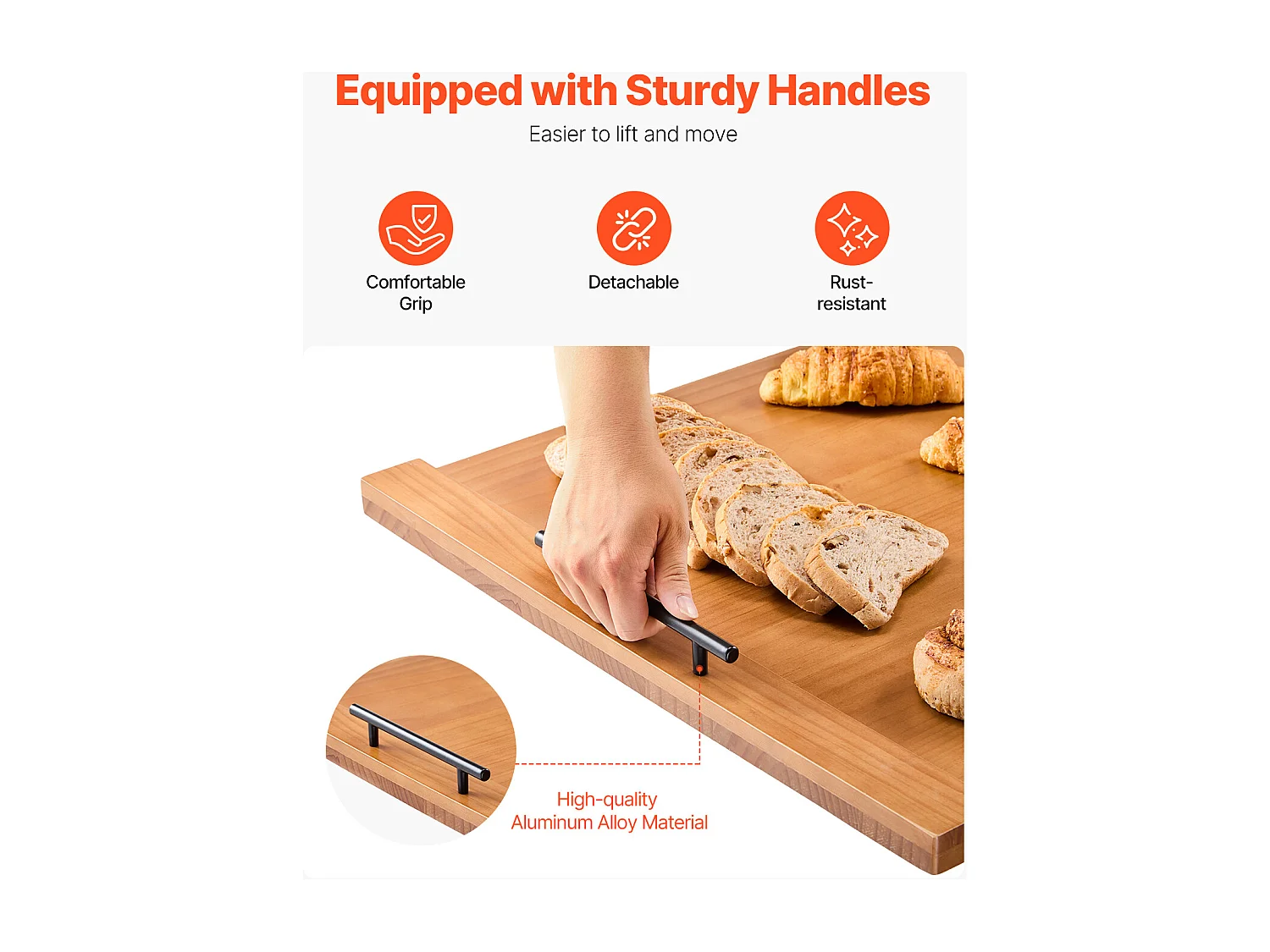 Planche à Découper, Housse Protection pour Cuisinière à Gaz SucceBuy, Planche Bois de Pin, 76,2 x 56 cm