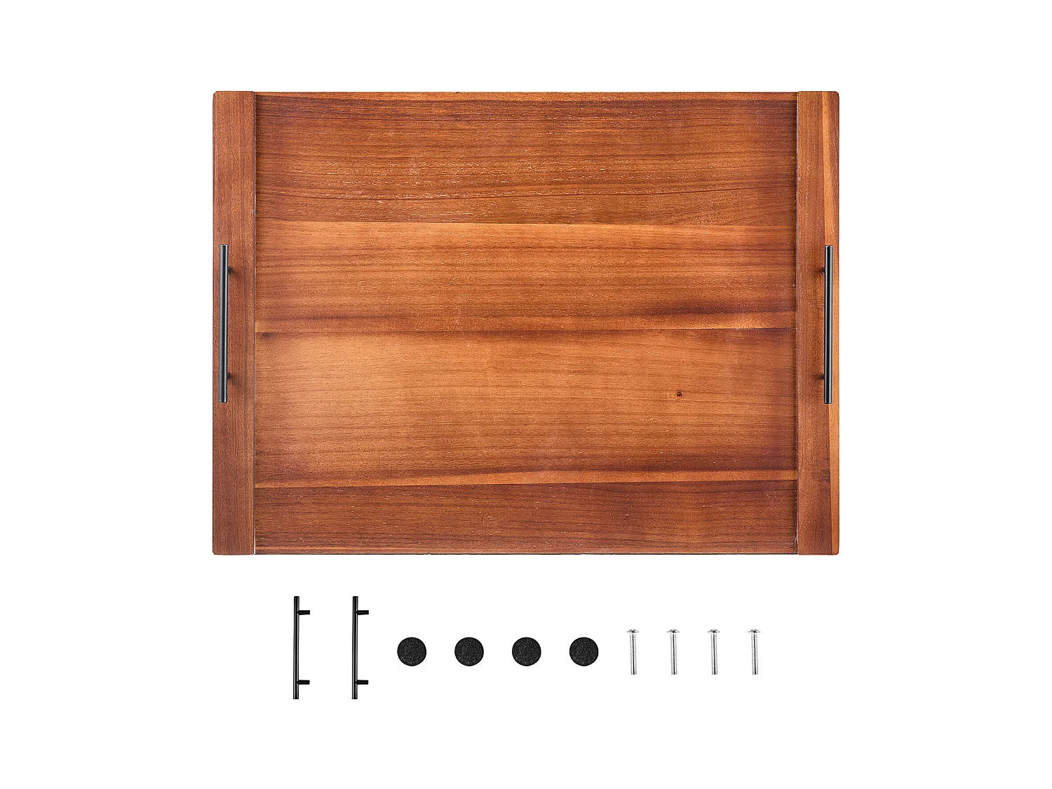 Grande Planche à Découper, Housse Protection pour Cuisinière à Gaz SucceBuy, Bois d'Acacia Couleur Bois Foncé