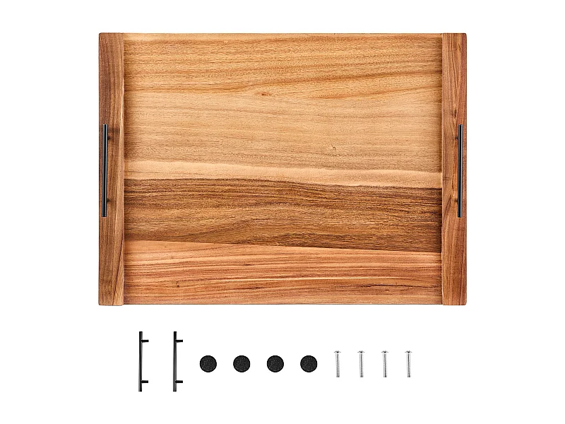 Copertura Protettiva per Cucina a Gas SucceBuy, Tagliere di Legno di Acacia,76,2 x 56 cm