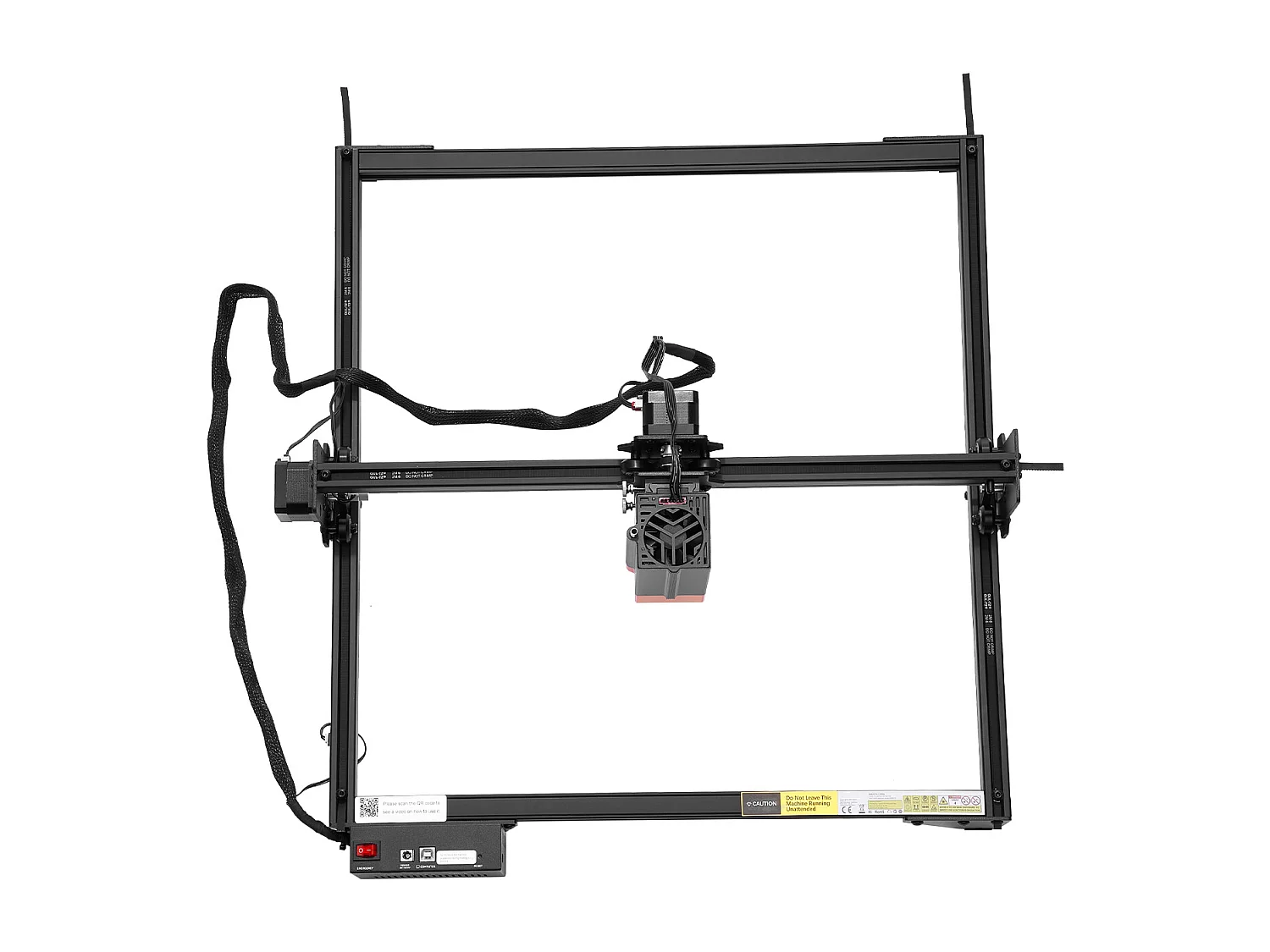 Máquina para Gravação a Laser Gravador Laser SucceBuy 20 W Ponto Comprimido Proteção Ocular