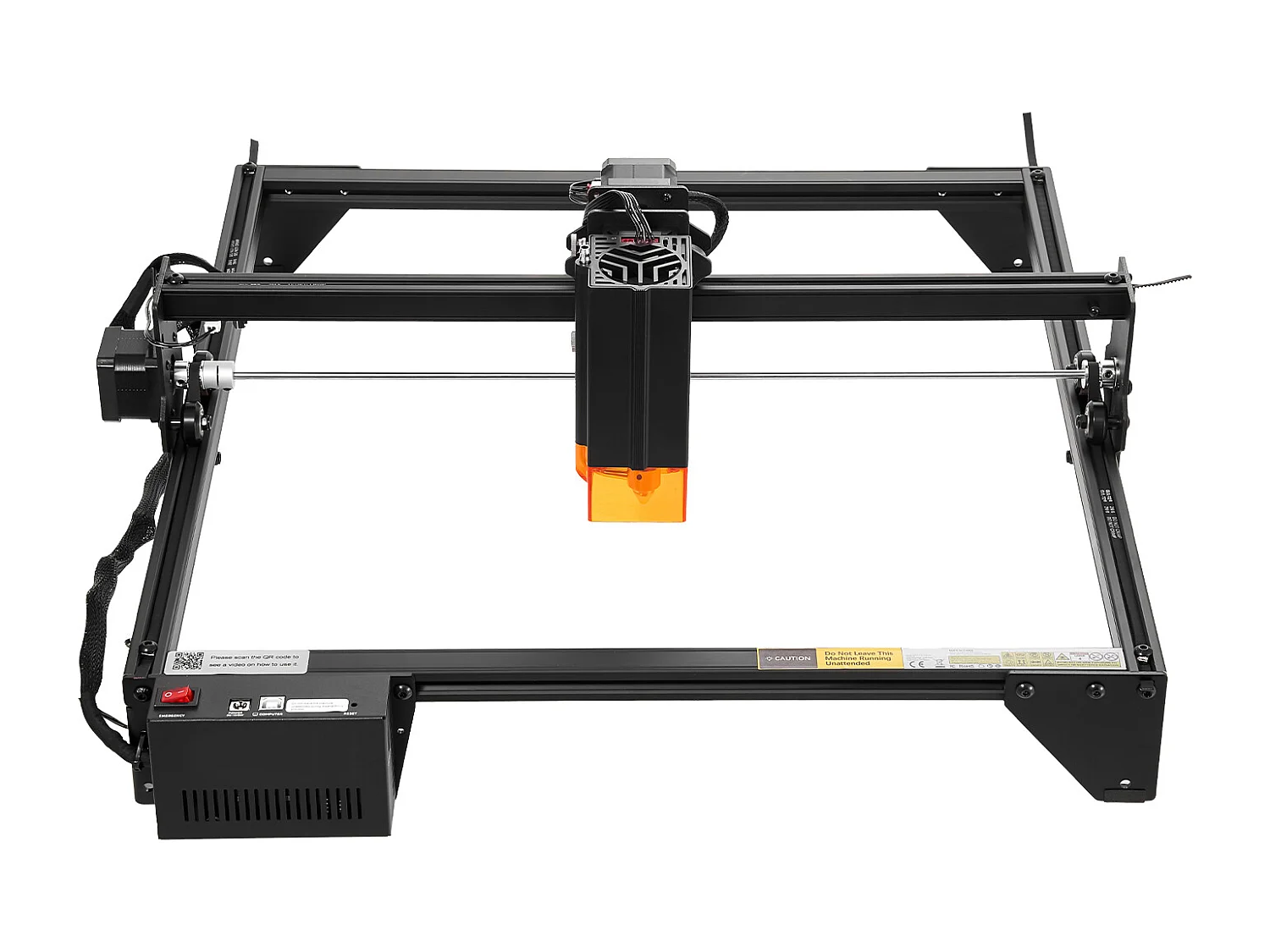 Máquina para Gravação a Laser Gravador Laser SucceBuy 20 W Ponto Comprimido Proteção Ocular